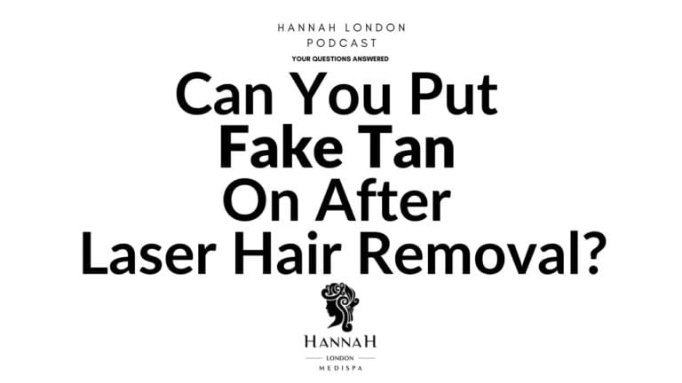 Can You Put Fake Tan On After Laser Hair Removal?