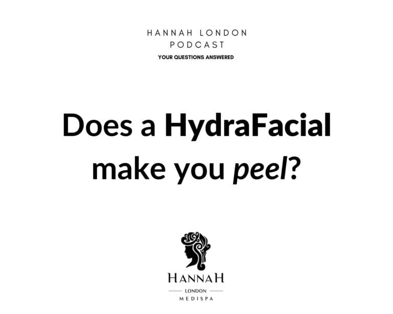 Does a HydraFacial make you peel?