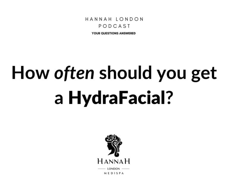How often should you get a HydraFacial?