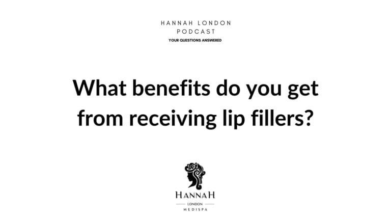 What benefits do you get from receiving lip fillers?